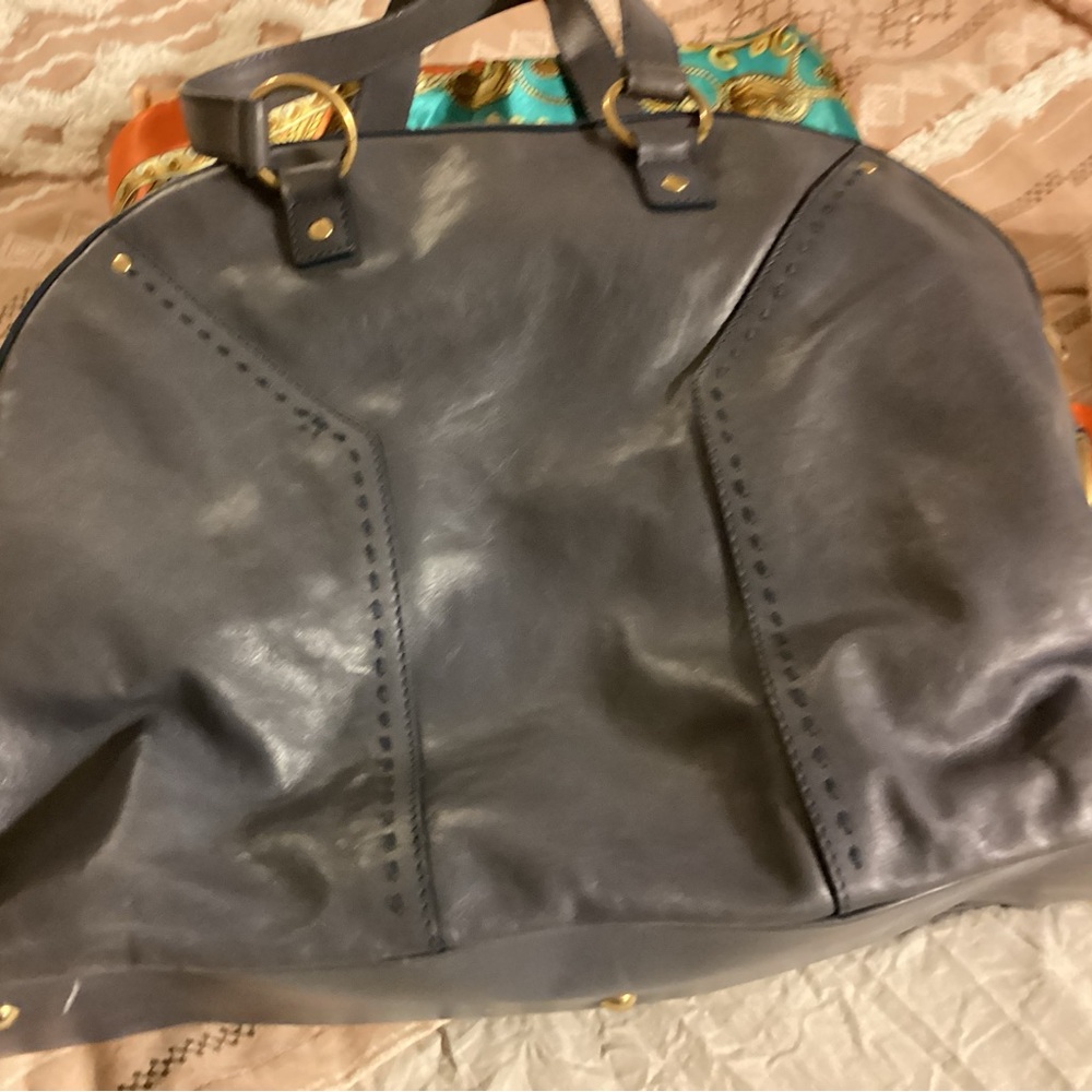 YSL leather bag pre-owned
